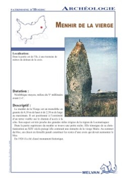 Menhir de la Vierge